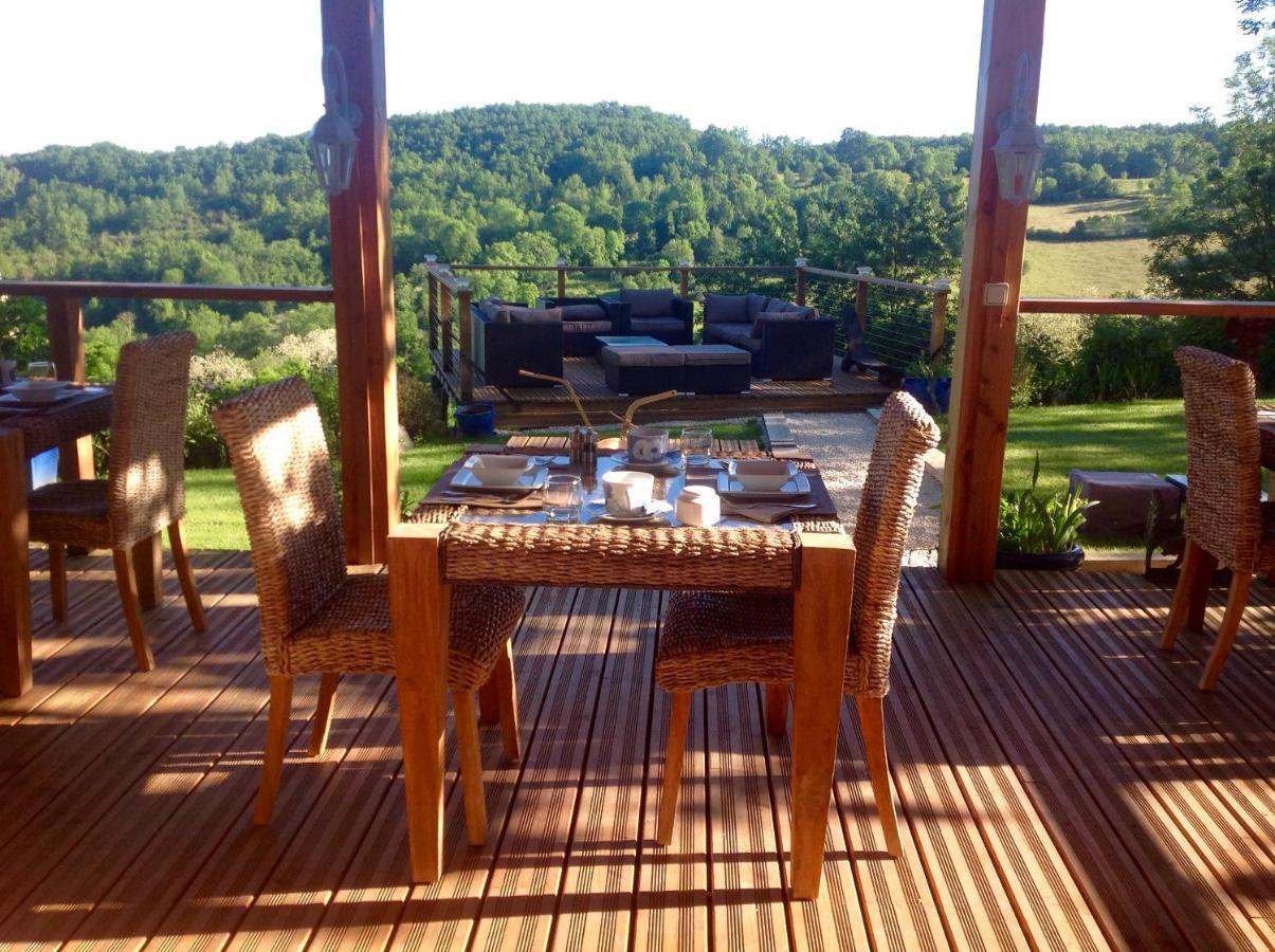 Domaine De Terrac Bed and Breakfast Rimont Exterior foto