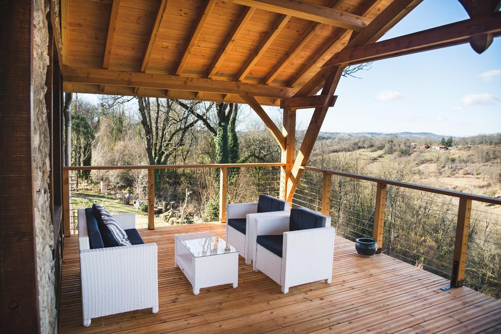 Domaine De Terrac Bed and Breakfast Rimont Exterior foto